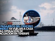 94 pasajeros del crucero Hondius ya vuelan a casa tras operación de evacuación en Tenerife.