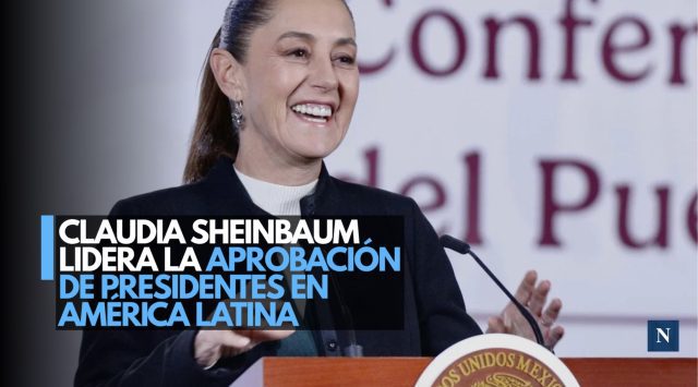 Claudia Sheinbaum lidera la aprobación en América Latina: El ranking de presidentes de mayo 2026