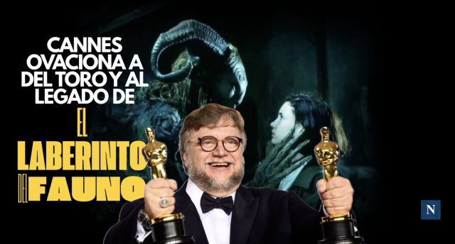 ¡20 años de magia! Del Toro emociona Cannes con ‘El laberinto del fauno’