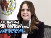 “Más lista y más fuerte”: Clara Luz Flores se destapa para la gubernatura de Nuevo León en 2027