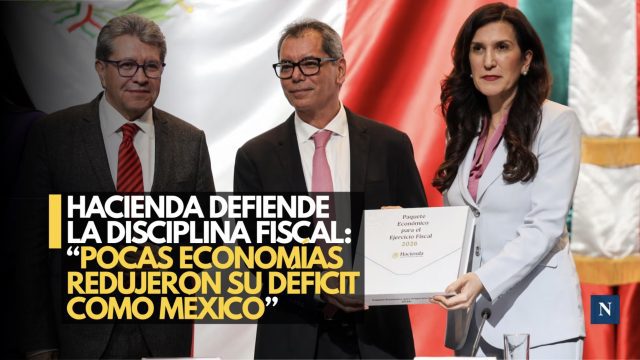 Hacienda defiende la disciplina fiscal: “Pocas economías redujeron su déficit como México”