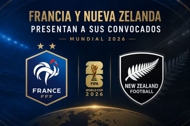 Francia y Nueva Zelanda revelan sus 26 armas para el Mundial