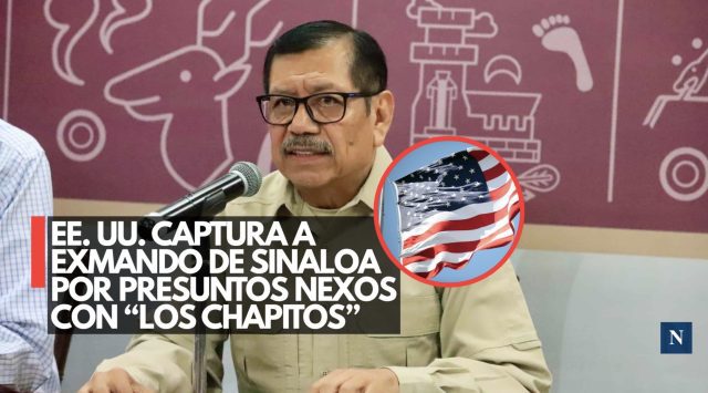 Cae el primero: Exjefe de seguridad de Sinaloa es detenido en EU