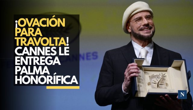 ¡Sorpresa en Cannes! John Travolta recibe Palma de Oro honorífica