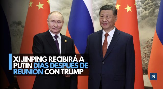 ¡Jugada clave! Putin viajará a China tras cumbre Trump-Xi
