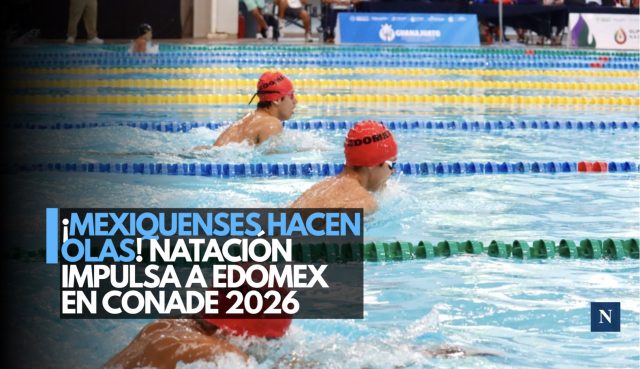 ¡A brazadas de gloria! Edomex entra al Top 6 de CONADE