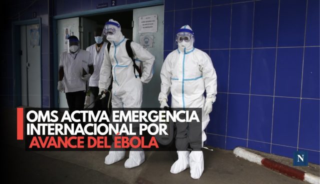 Ébola en África enciende alerta global de la OMS