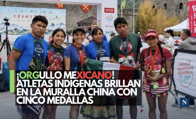 ¡De México para el mundo! Atletas indígenas conquistan China