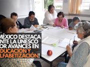 México gana reconocimiento de la Unesco por alfabetización