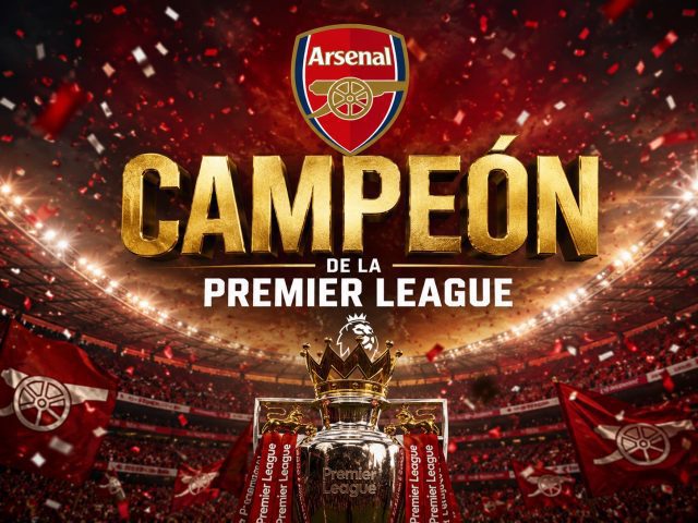 ¡Arsenal es campeón de la Premier League tras 22 años!