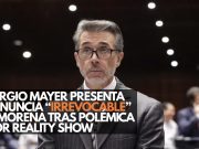 Sergio Mayer presenta renuncia “irrevocable” a Morena tras polémica por reality show