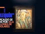El “Arlequín” de Picasso se vende por 42.6 millones de dólares en subasta histórica de Nueva York