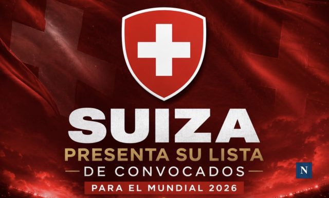 Suiza presenta su lista definitiva para el Mundial 2026 con Granit Xhaka a la cabeza
