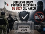 Gobierno busca proteger elecciones de 2027 del narco