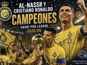 ¡Por fin! El Al-Nassr y Cristiano Ronaldo son campeones de la Saudi Pro League