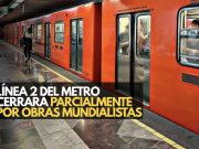 ¡Toma precauciones! Línea 2 tendrá cierres por obras