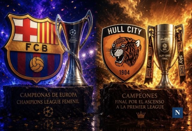 Barcelona Femenil se corona en la Champions y el Hull City asciende a la Premier al minuto 95