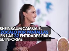 Sheinbaum cambia el Zócalo por pantallas en las 32 entidades para su informe del 31 de mayo