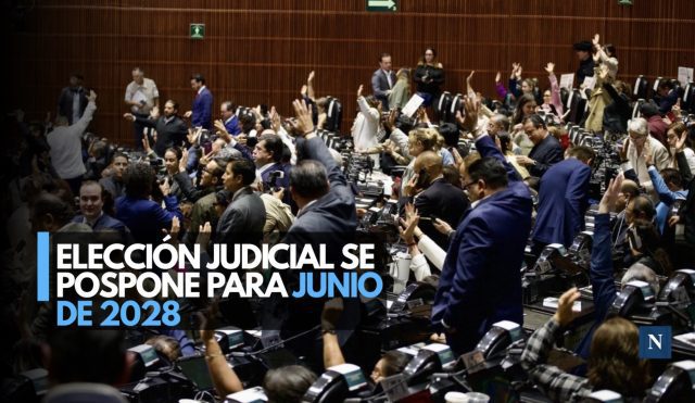 Diputados aplazan elección judicial hasta 2028