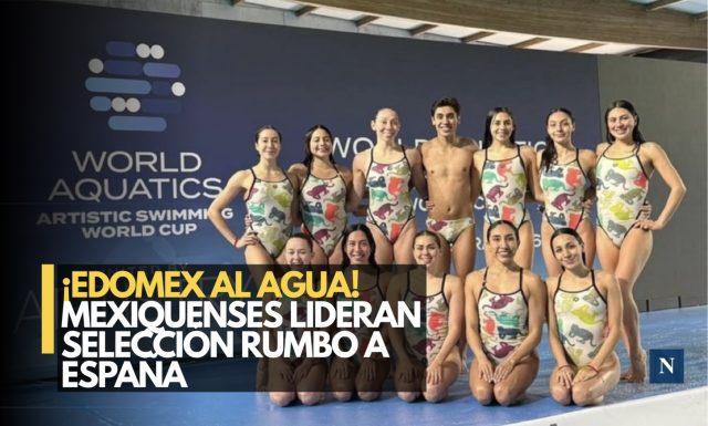 ¡A brillar en Europa! Natación artística mexicana viaja a España
