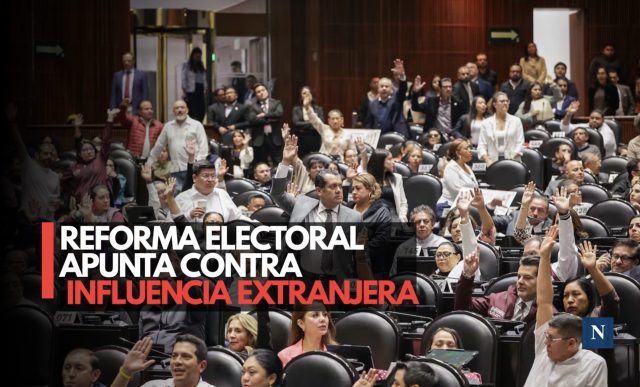 Sheinbaum defiende reforma contra injerencia extranjera