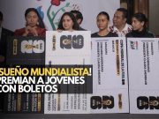 ¡Ellas van al Mundial! Gobierno reconoce a jóvenes ganadoras