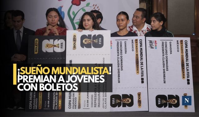 ¡Ellas van al Mundial! Gobierno reconoce a jóvenes ganadoras