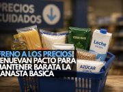 Gobierno y empresas pactan tope de 910 pesos a la canasta