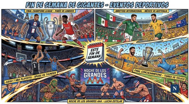 Fin de semana de campeonato: Definen tronos en Europa y Concacaf, drama en la NBA y máscaras en juego