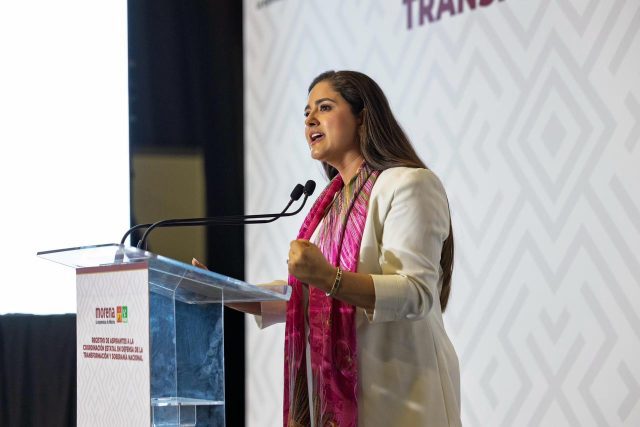 Celida López con el respaldo del pueblo, inicia su camino a la Coordinación de la Defensa de la Transformación en Sonora