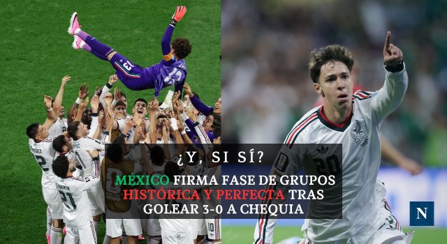 ¿Y, si sí? México firma fase de grupos histórica y perfecta tras golear 3-0 a Chequia