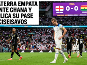 Inglaterra empata 0-0 ante Ghana y complica su pase a dieciseisavos