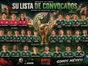 México presenta sus 26 elegidos para el Mundial 2026