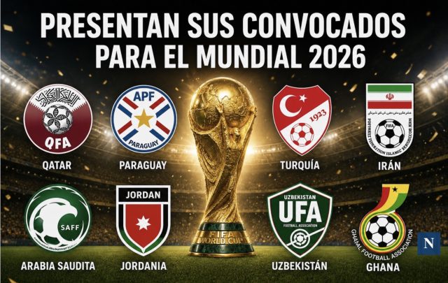La FIFA oficializa las últimas ocho convocatorias para el Mundial.