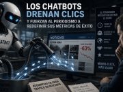 Chatbots drenan clics y fuerzan al periodismo a redefinir sus métricas de éxito