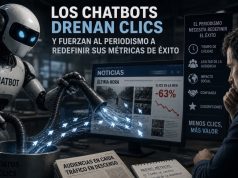 Chatbots drenan clics y fuerzan al periodismo a redefinir sus métricas de éxito