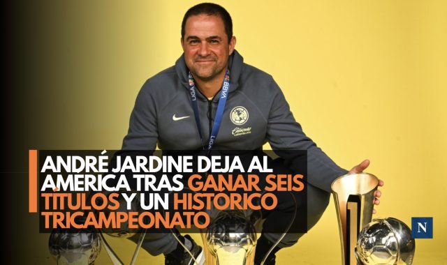 André Jardine deja al América tras ganar seis títulos y un histórico tricampeonato