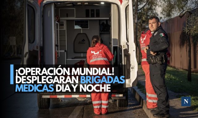 ¡Salud en la cancha! Habrá atención 24/7 durante el Mundial