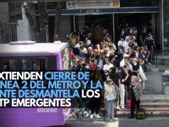Extienden cierre de Línea 2 del Metro y la CNTE desmantela los RTP emergentes