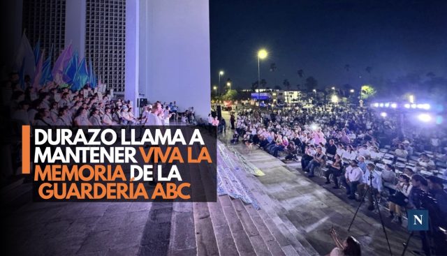 Durazo llama a mantener viva la memoria de la Guardería ABC