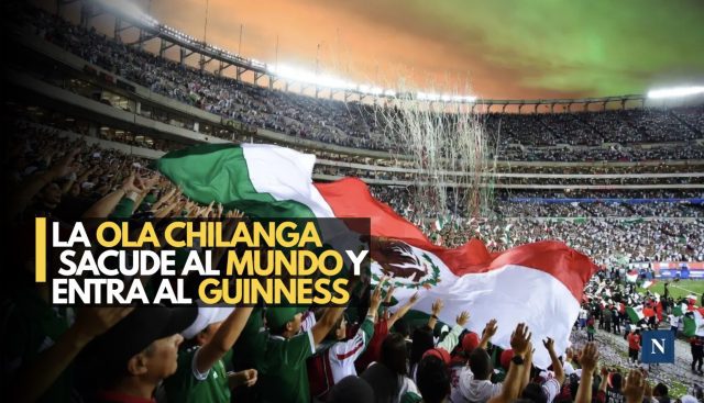 CDMX entra al Guinness con una ola monumental