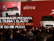 “Misión cumplida”: Sheinbaum presenta el Olinia 1, el auto eléctrico mexicano de 150 mil pesos