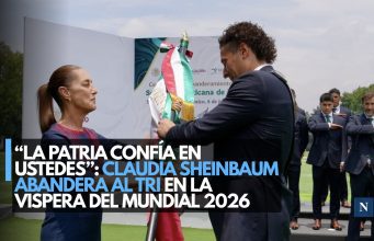 “La patria confía en ustedes”: Claudia Sheinbaum abandera al Tri en la víspera del Mundial 2026