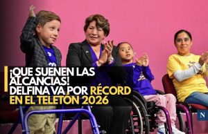 Delfina da el banderazo al Boteo Teletón en el Edomex