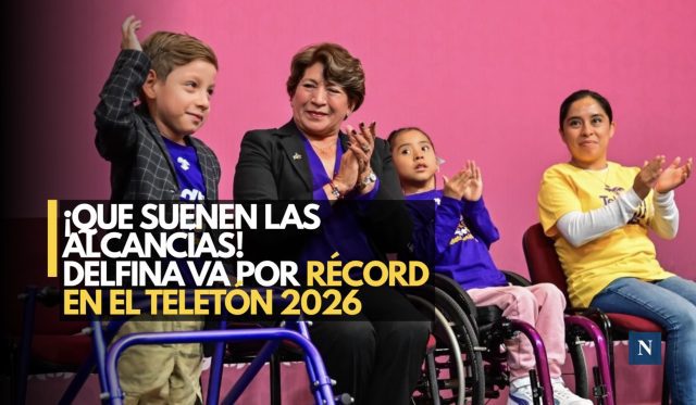 Delfina da el banderazo al Boteo Teletón en el Edomex