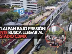 ¡Tlalpan bajo presión! CNTE busca llegar al Estadio CDMX