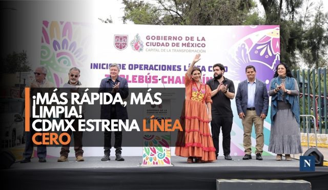 ¡De Chapultepec a CU sin contaminar! Arranca nuevo trolebús