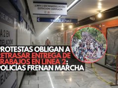 ¡Que siempre no! CNTE retrasa entrega de trabajos en Línea 2