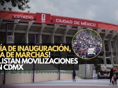 ¡Día de inauguración, día de marchas! Alistan movilizaciones en CDMX
