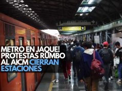¡Ni el Metro se salva! Marchas obligan al cierre de estaciones